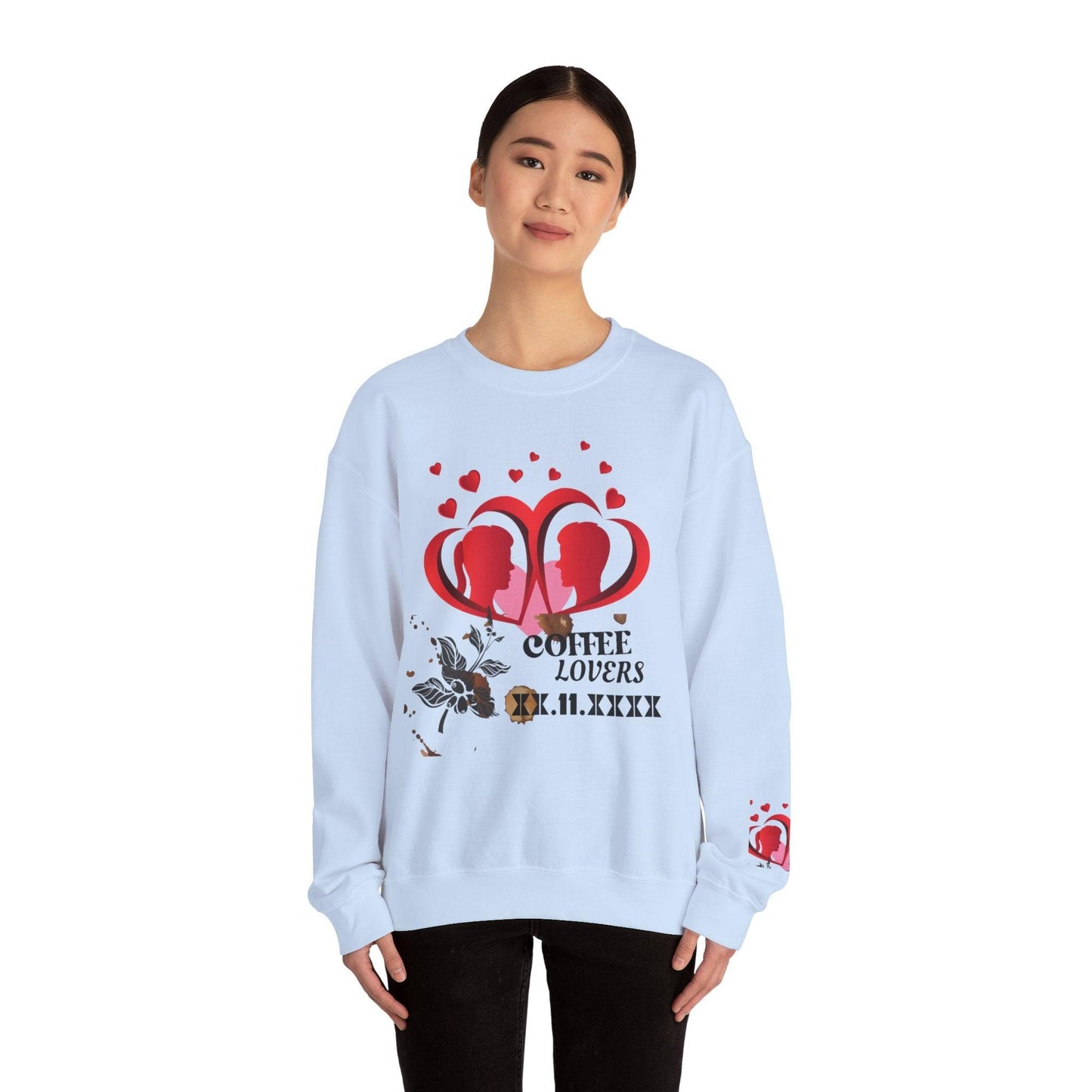 Valentine's Unisex Heavy Blend™ Crewneck Sweatshirt - COFFEEBRE