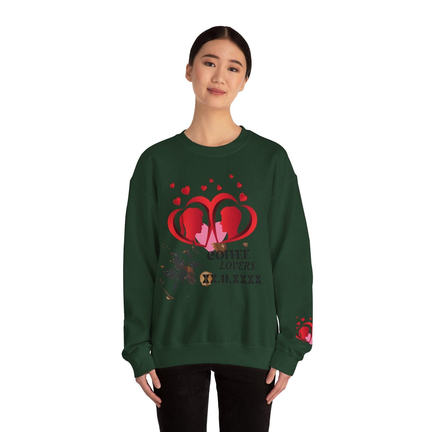 Valentine's Unisex Heavy Blend™ Crewneck Sweatshirt - COFFEEBRE