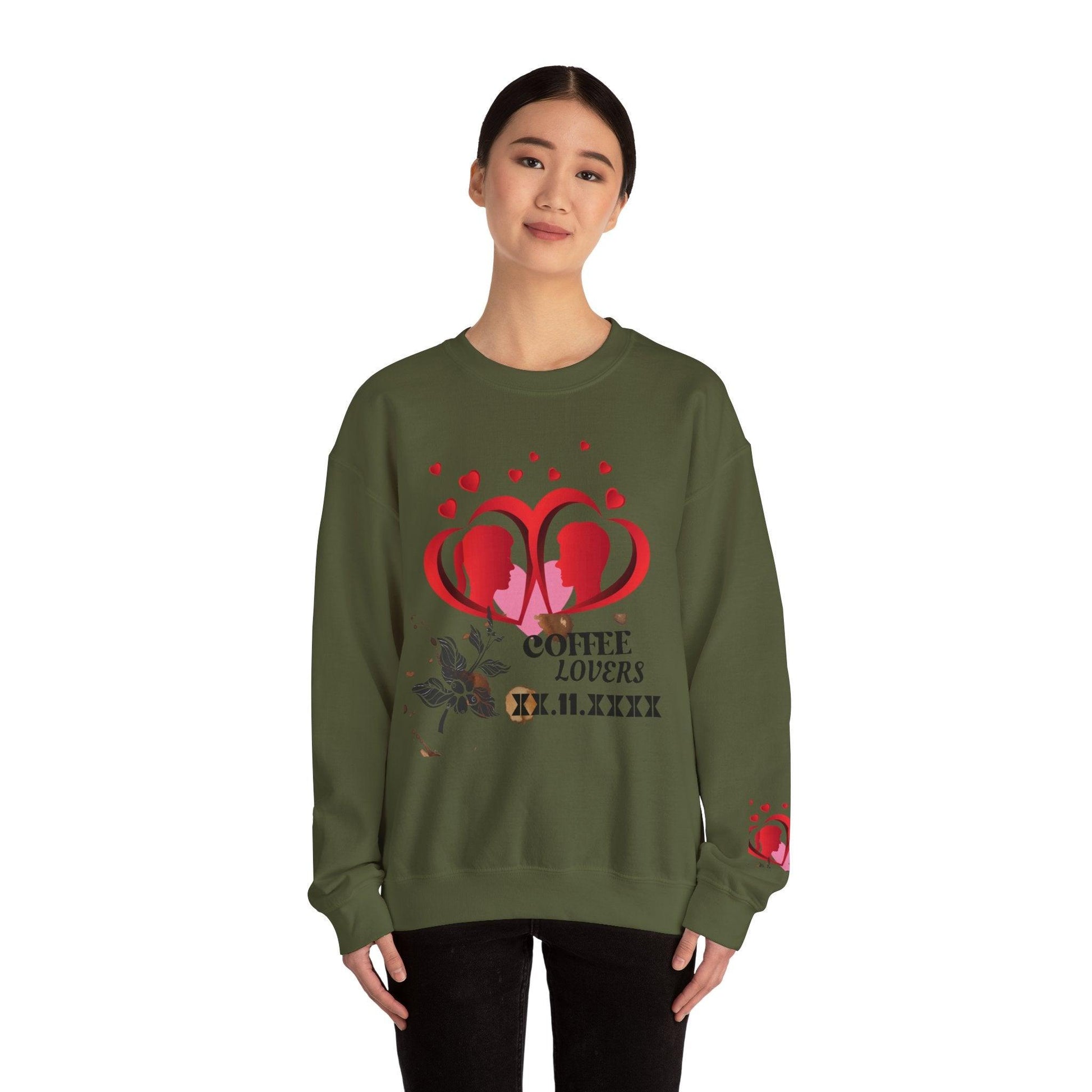 Valentine's Unisex Heavy Blend™ Crewneck Sweatshirt - COFFEEBRE