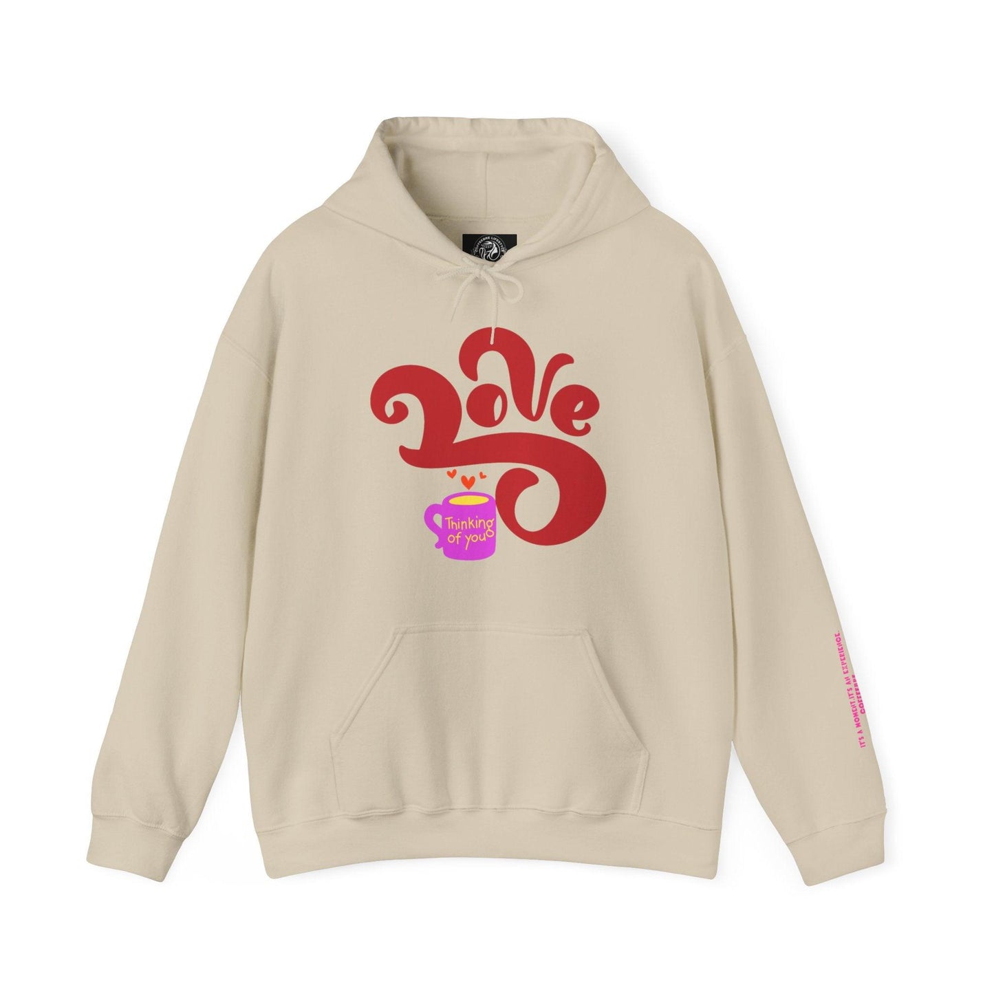 Valentines Love Hooded Sweatshirt - COFFEEBRE