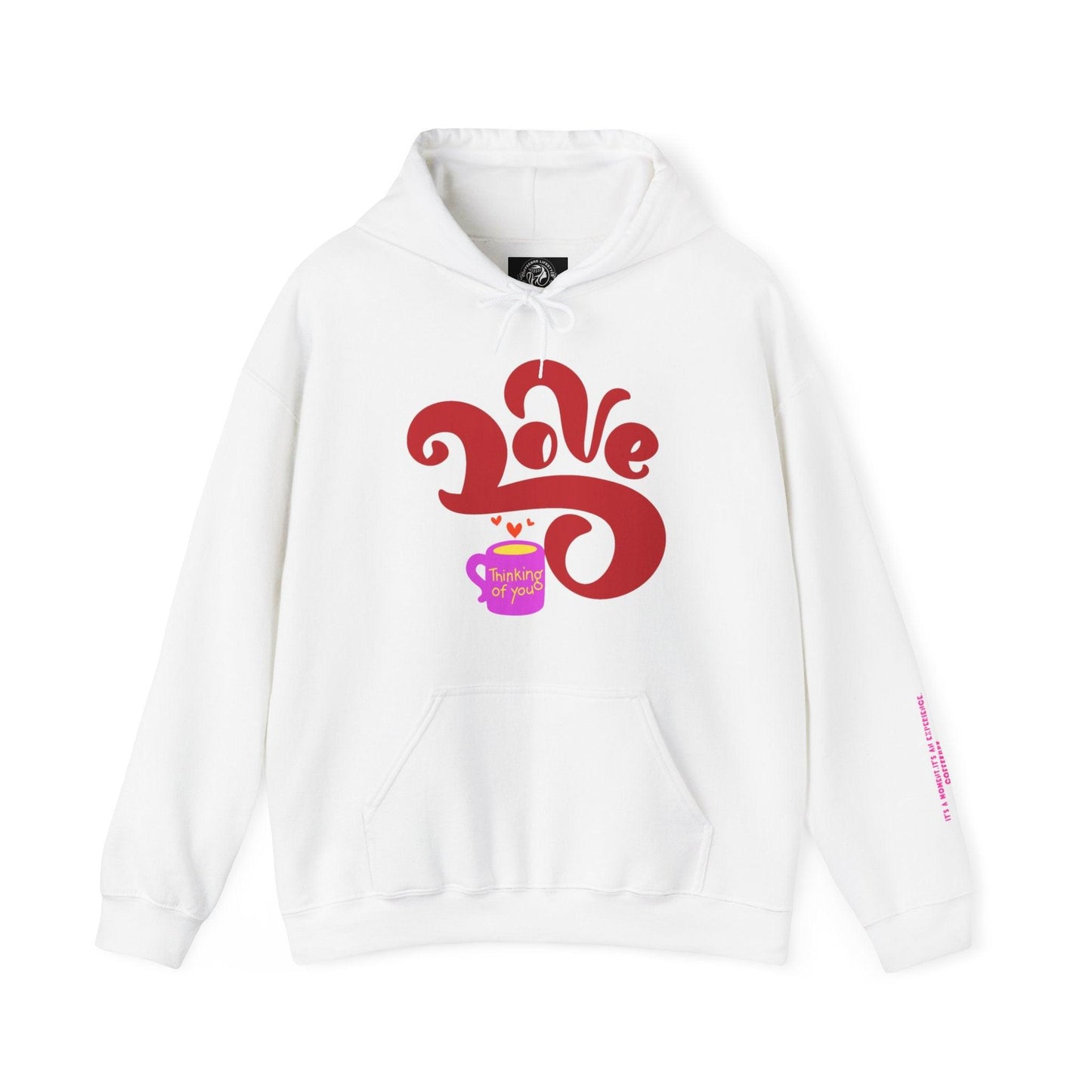 Valentines Love Hooded Sweatshirt - COFFEEBRE