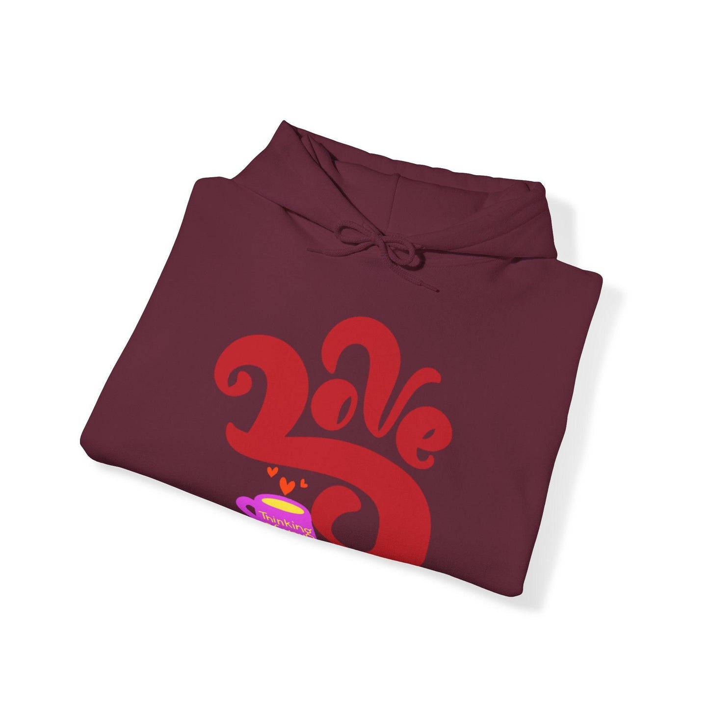 Valentines Love Hooded Sweatshirt - COFFEEBRE