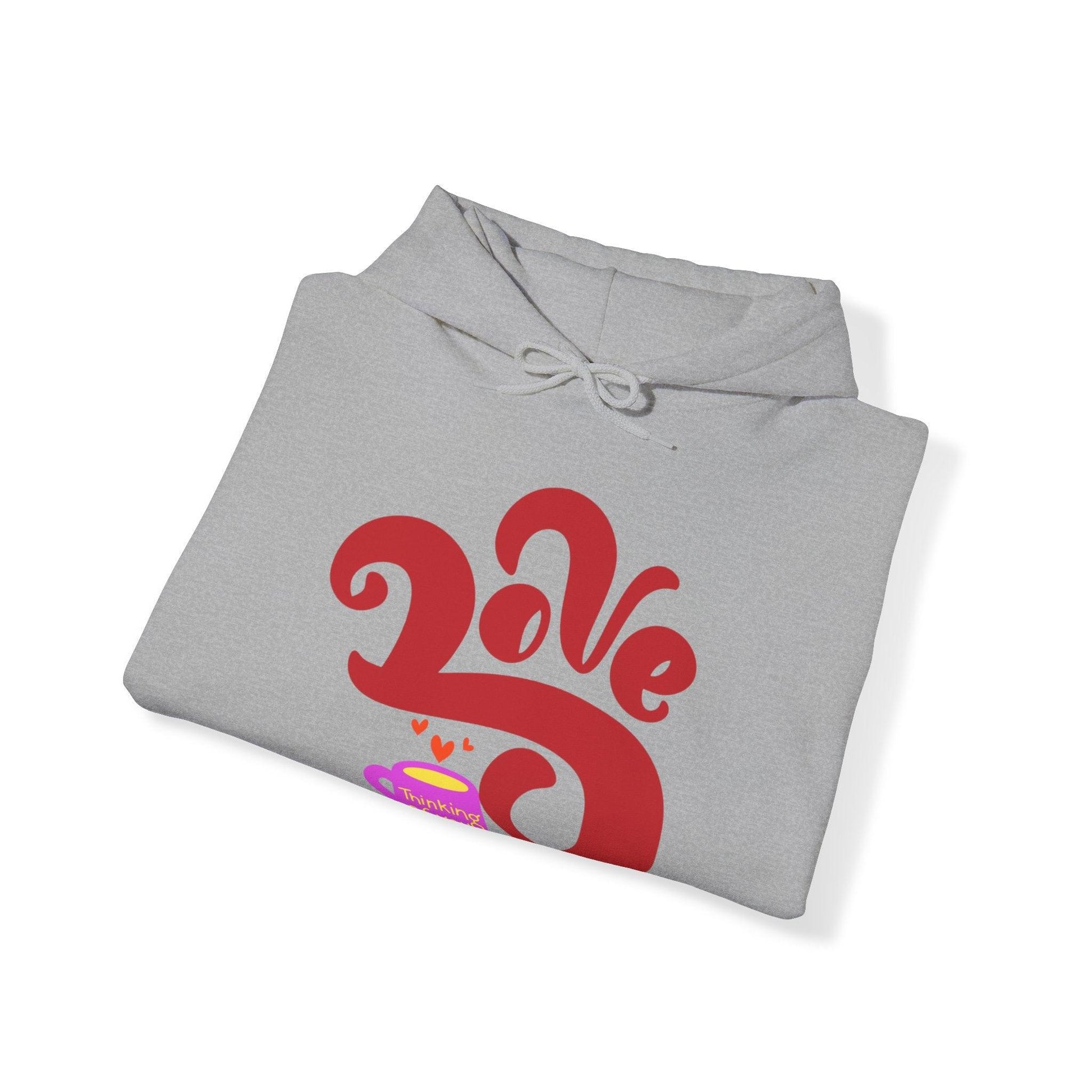 Valentines Love Hooded Sweatshirt - COFFEEBRE