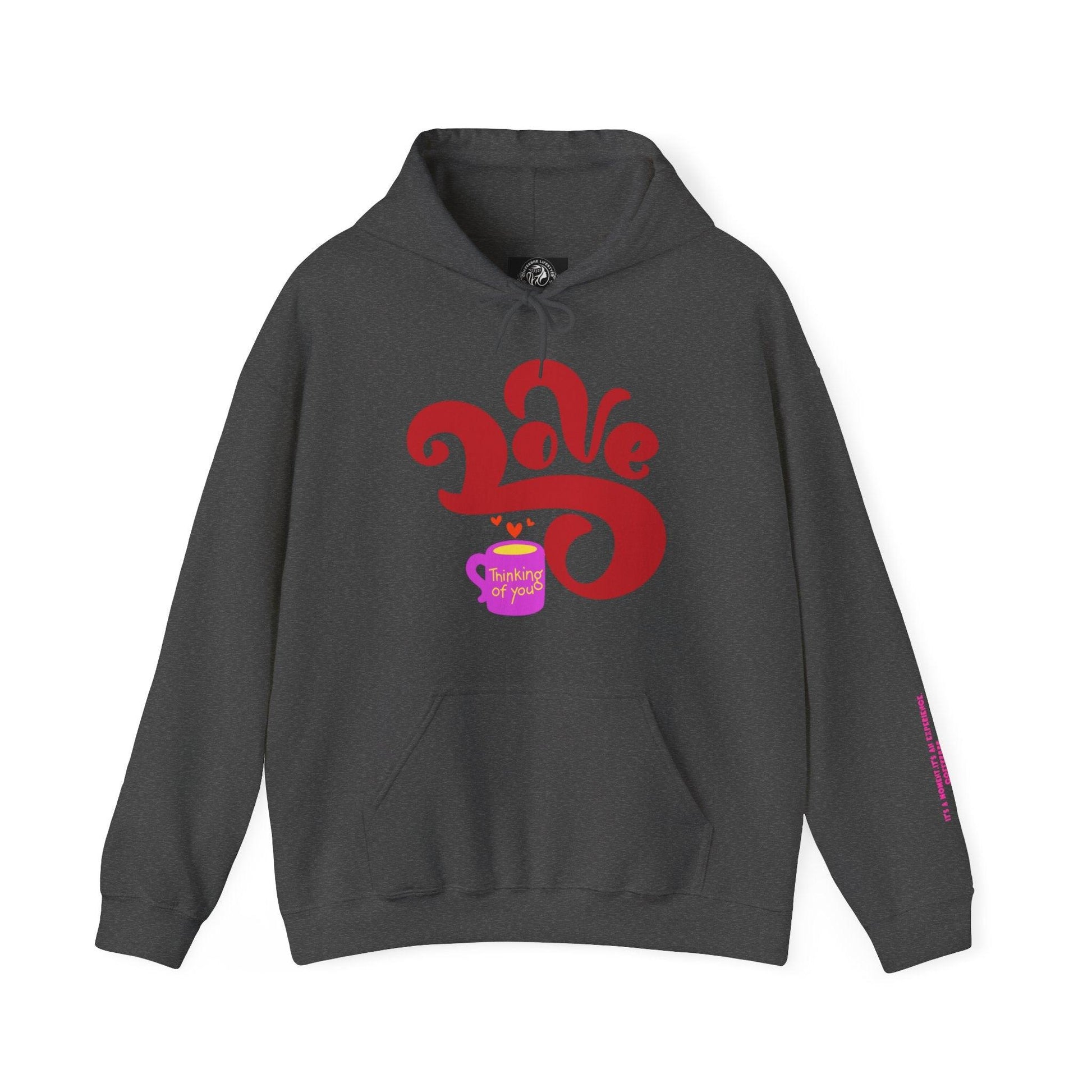 Valentines Love Hooded Sweatshirt - COFFEEBRE