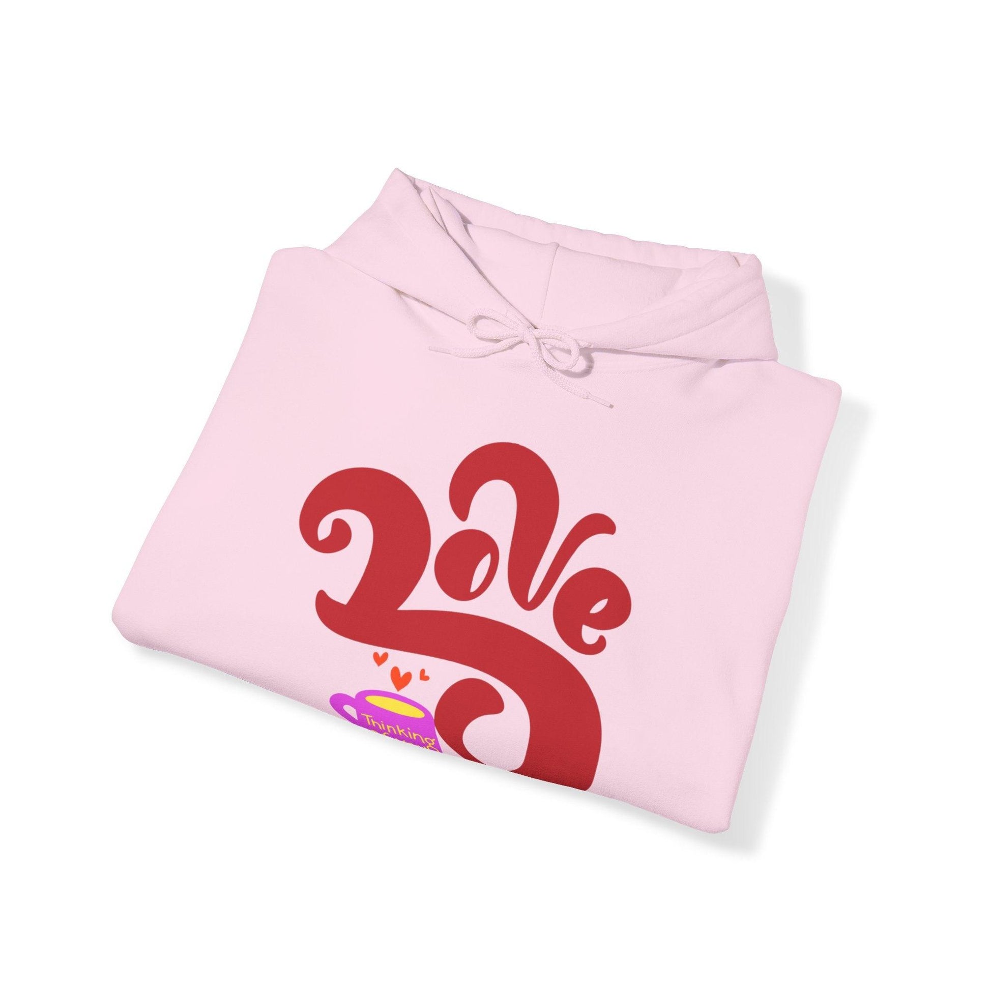 Valentines Love Hooded Sweatshirt - COFFEEBRE