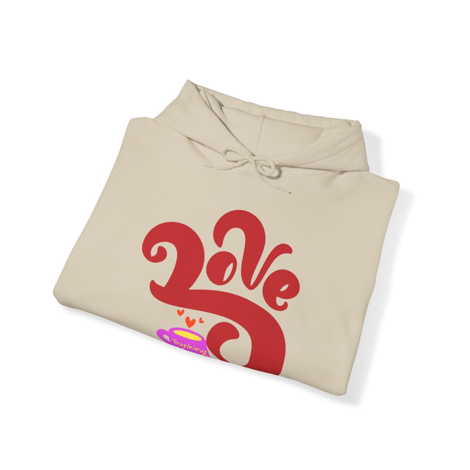 Valentines Love Hooded Sweatshirt - COFFEEBRE