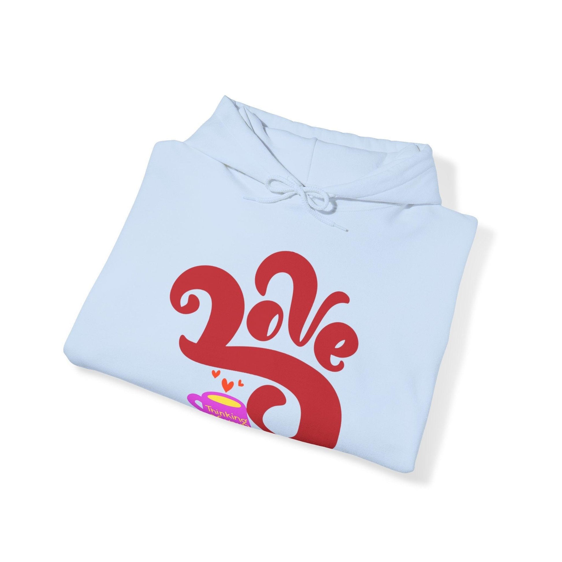 Valentines Love Hooded Sweatshirt - COFFEEBRE