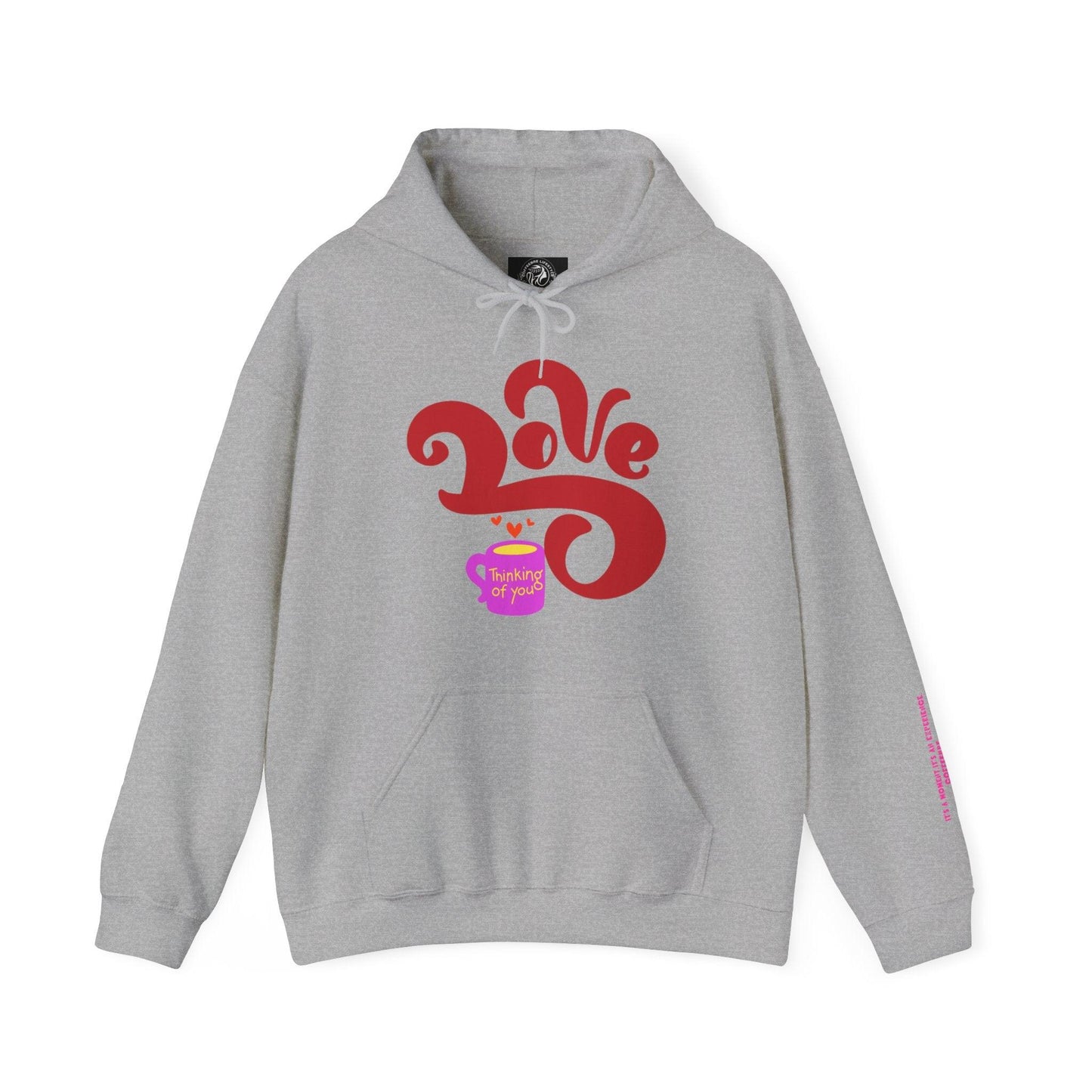 Valentines Love Hooded Sweatshirt - COFFEEBRE