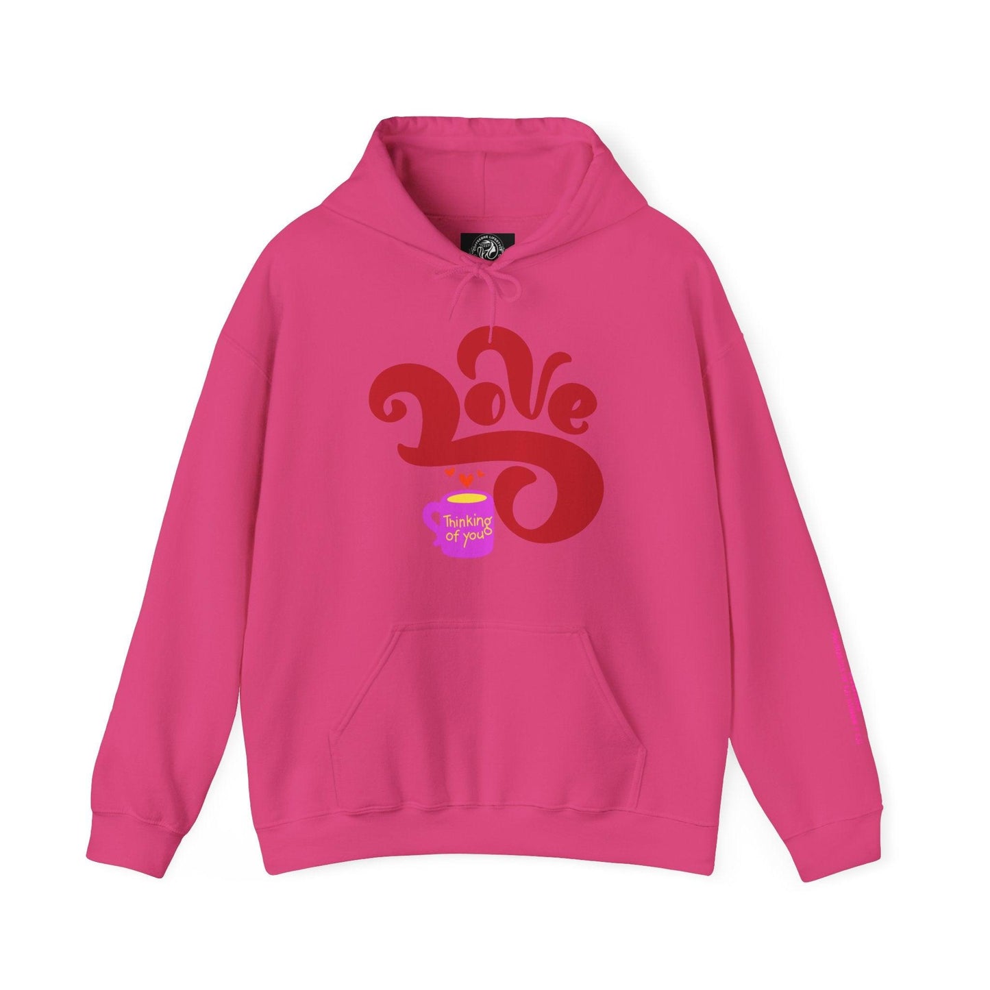 Valentines Love Hooded Sweatshirt - COFFEEBRE