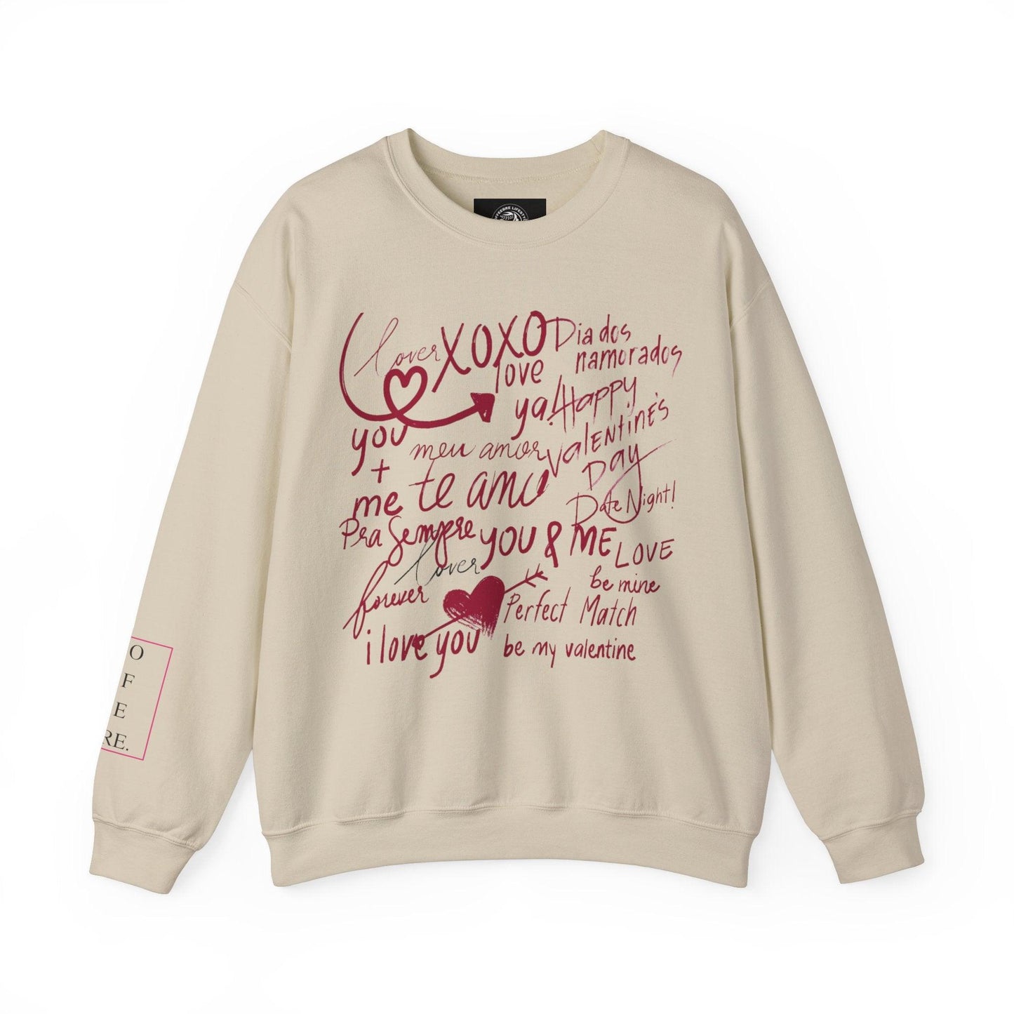 Valentines Unisex Signature Crewneck Sweatshirt - COFFEEBRE