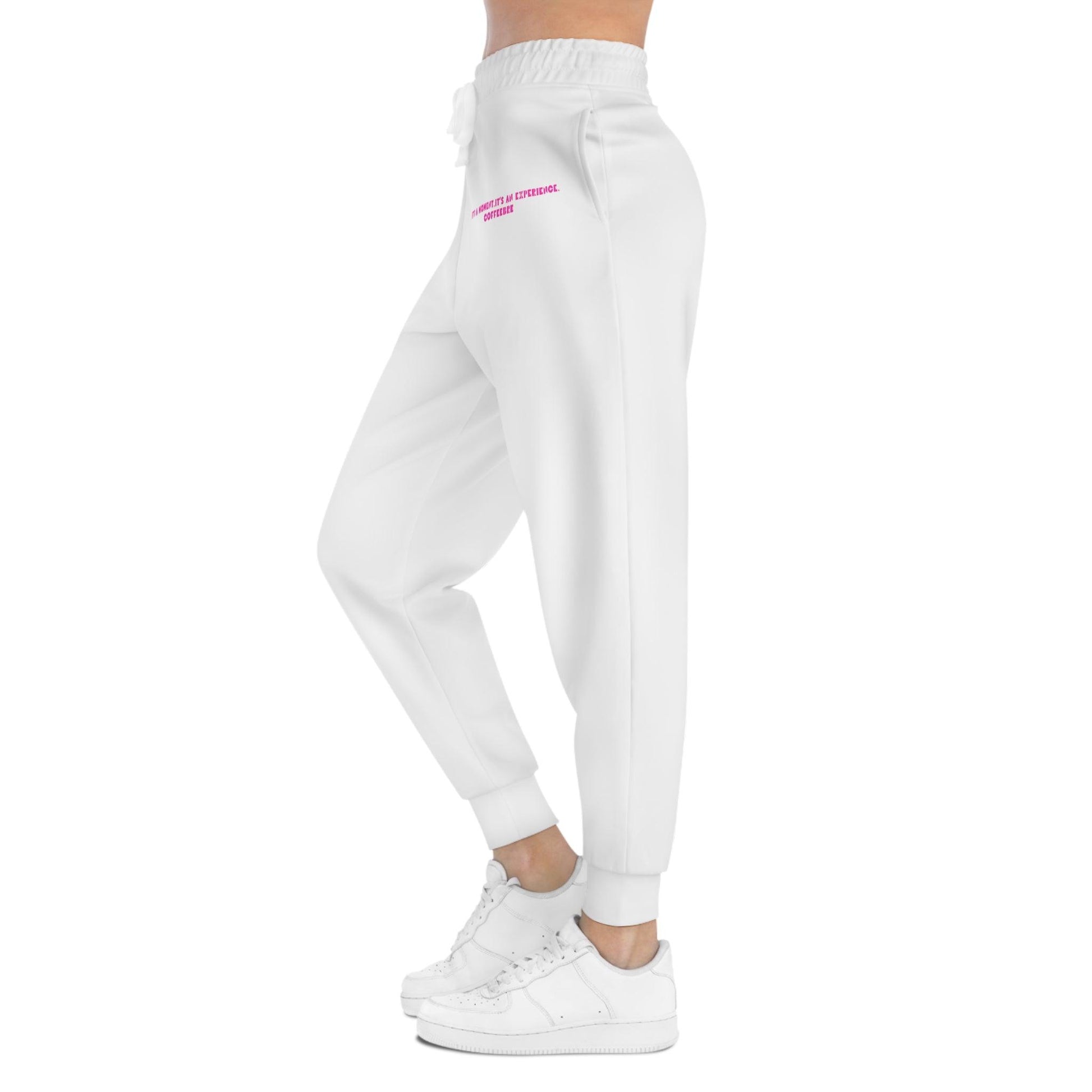 White Athletic Joggers