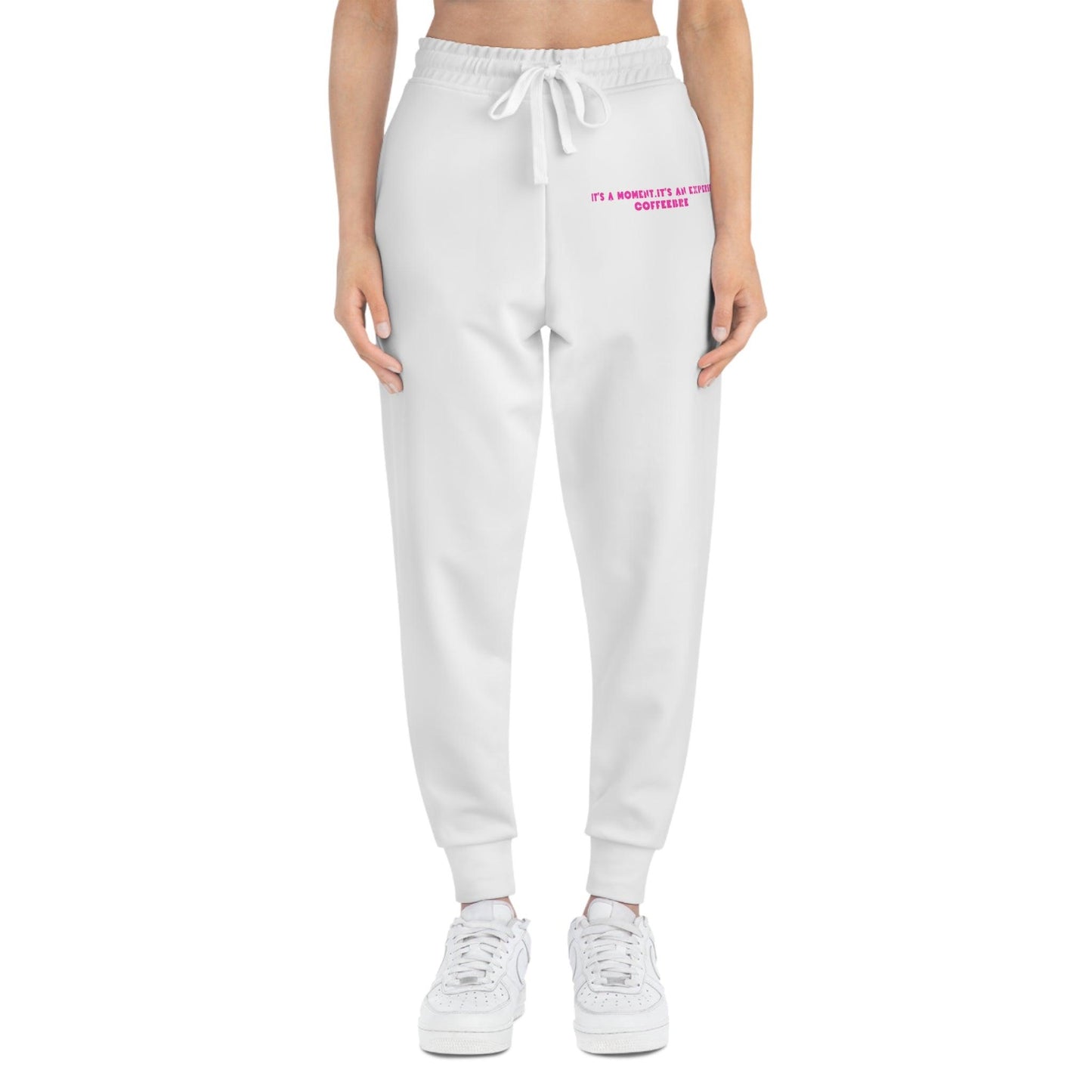 White Athletic Joggers