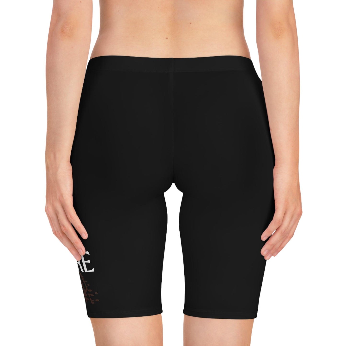 Women's Bike Black Shorts - COFFEEBRE