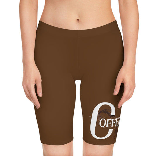 Women's Bike Latte Shorts - COFFEEBRE