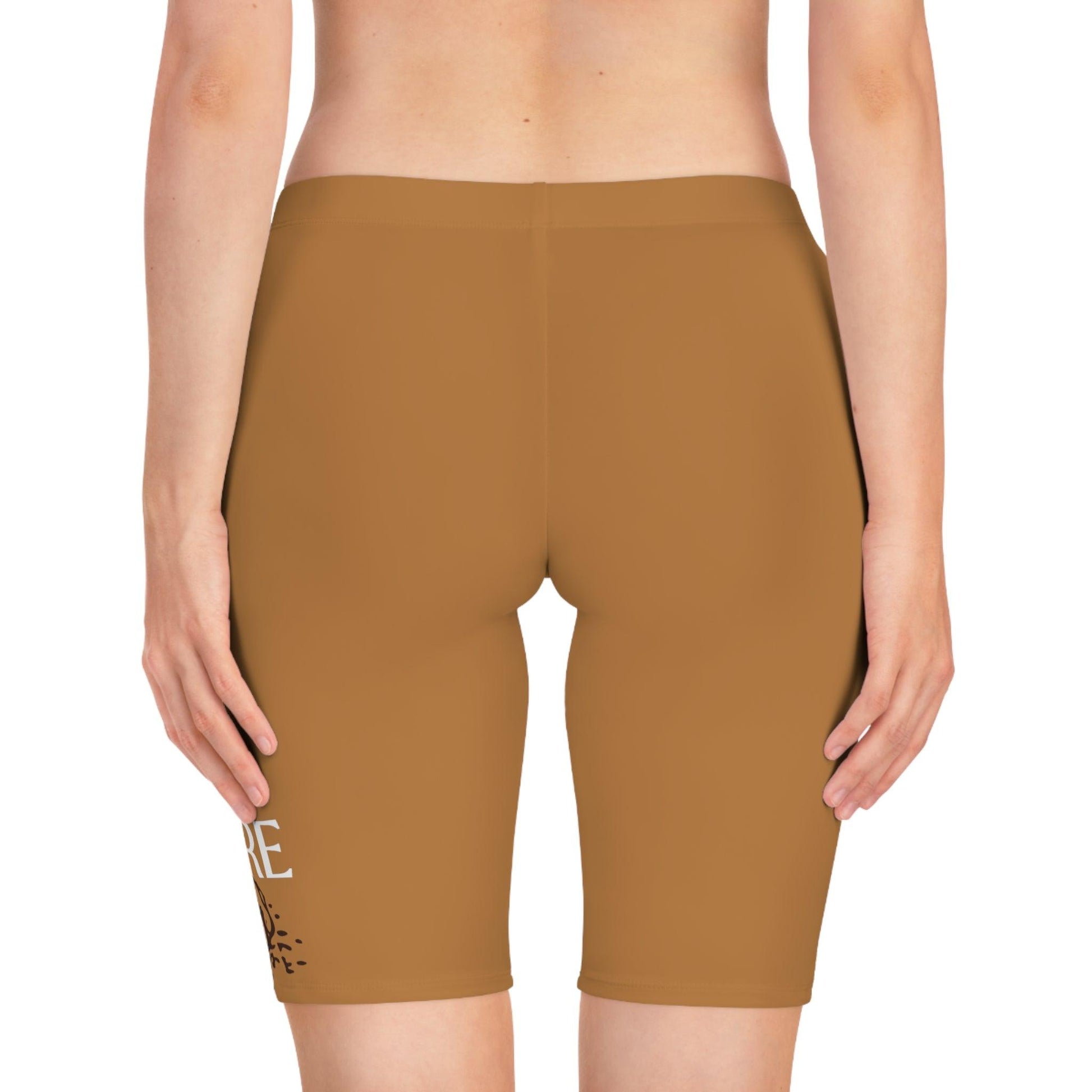 Women's Bike Mocha Shorts - COFFEEBRE