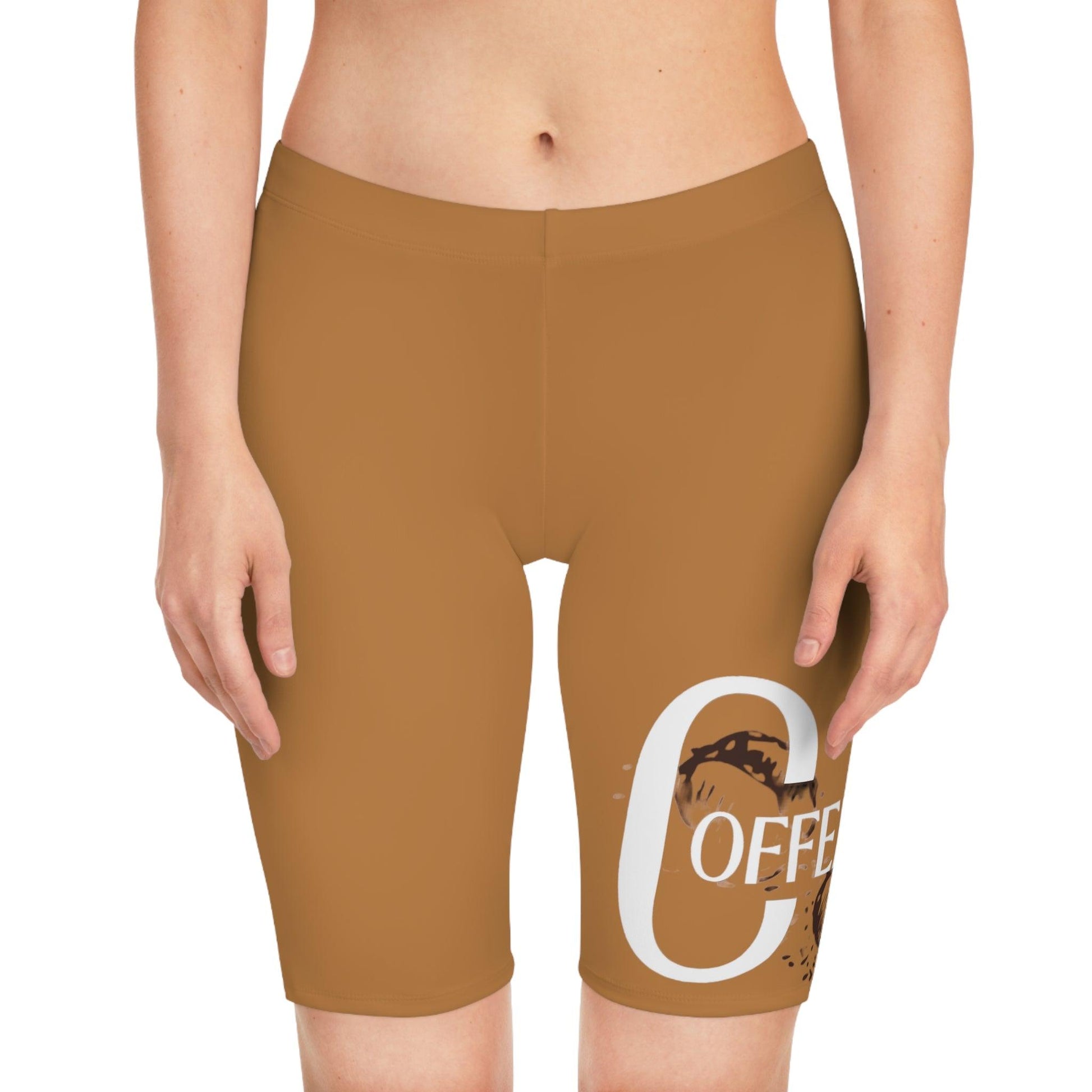 Women's Bike Mocha Shorts - COFFEEBRE