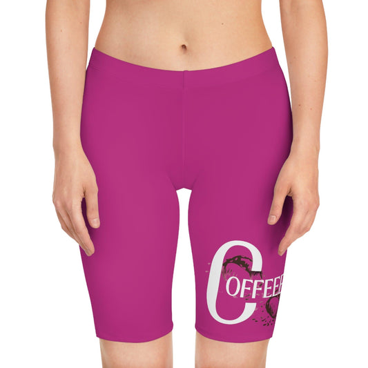 Women's Bike Pink Shorts - COFFEEBRE