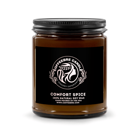Coffeebre Luxury Comfort Spice Scented Soy Candle, 9oz - COFFEEBRE
